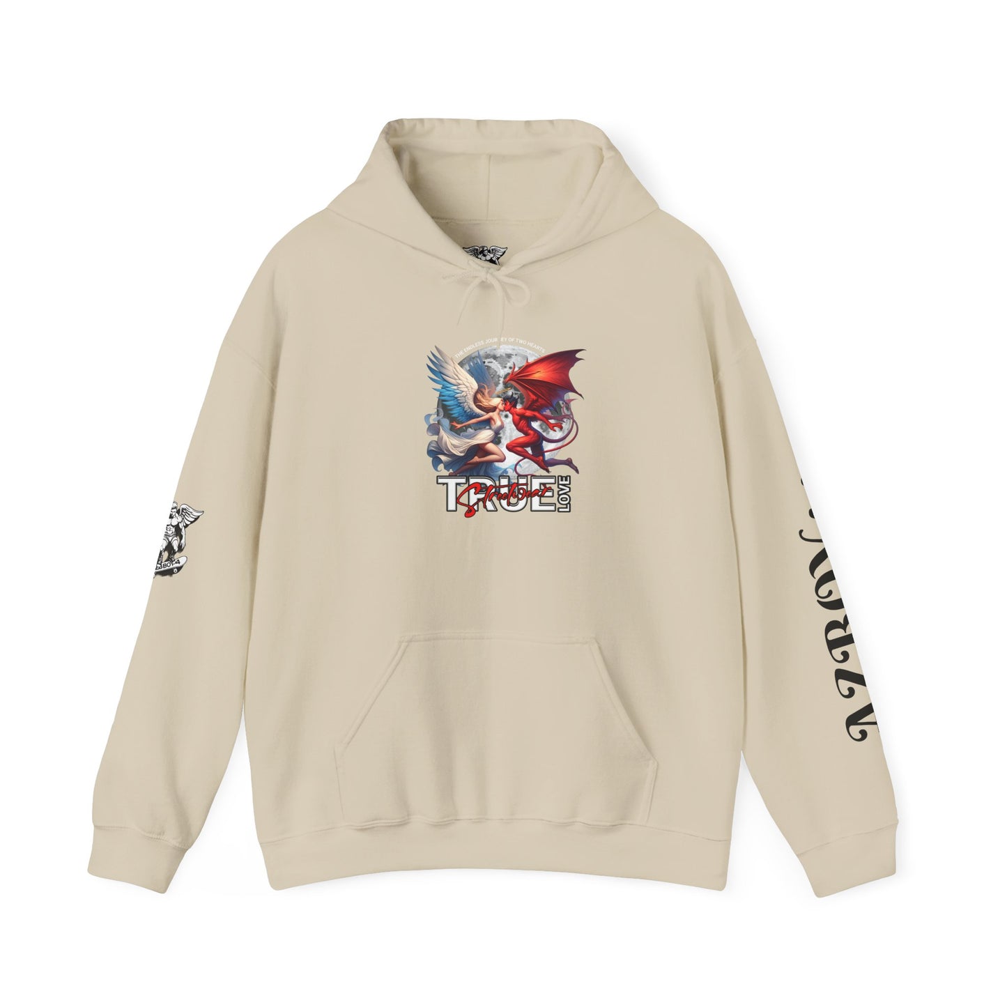Angel Devil Love Hoodie — Angel & Devil Graphic Sweatshirt