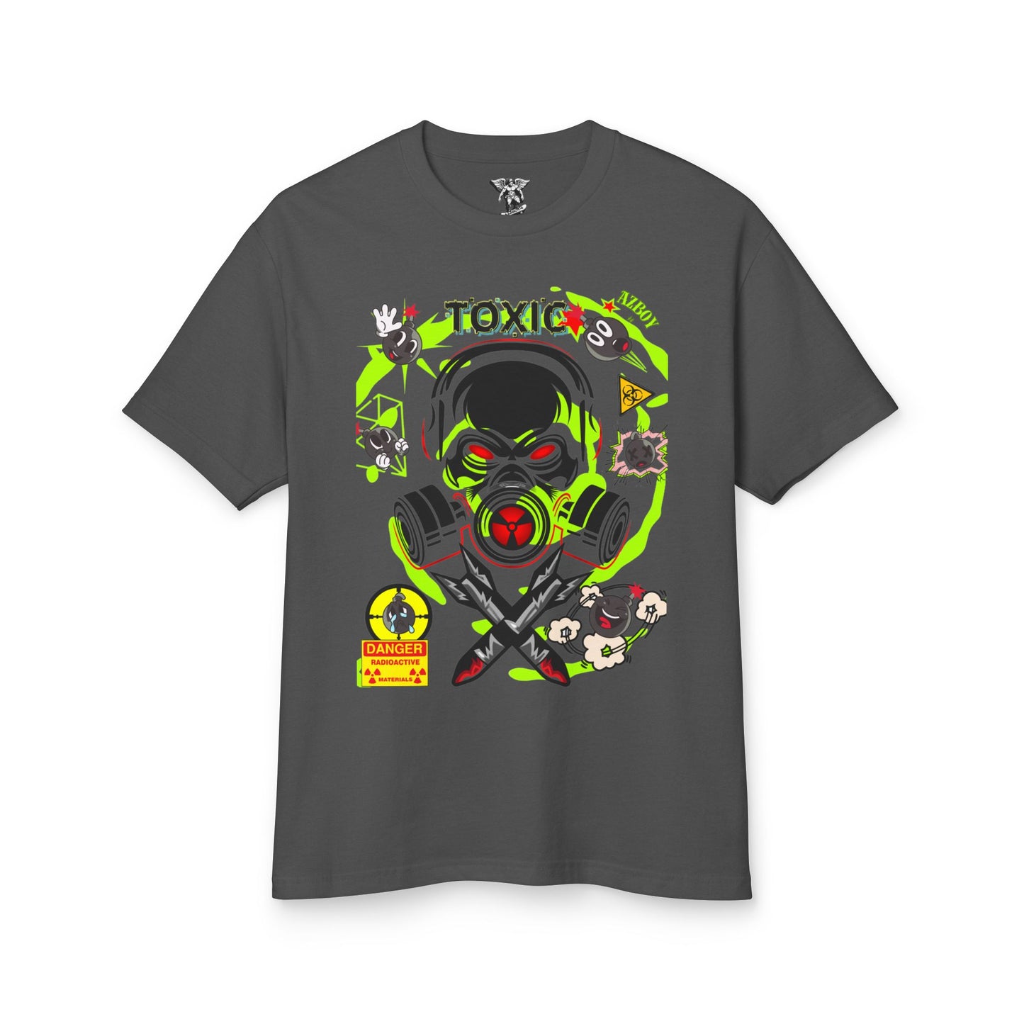 Toxic Garment-Dyed Heavyweight Cotton Tee