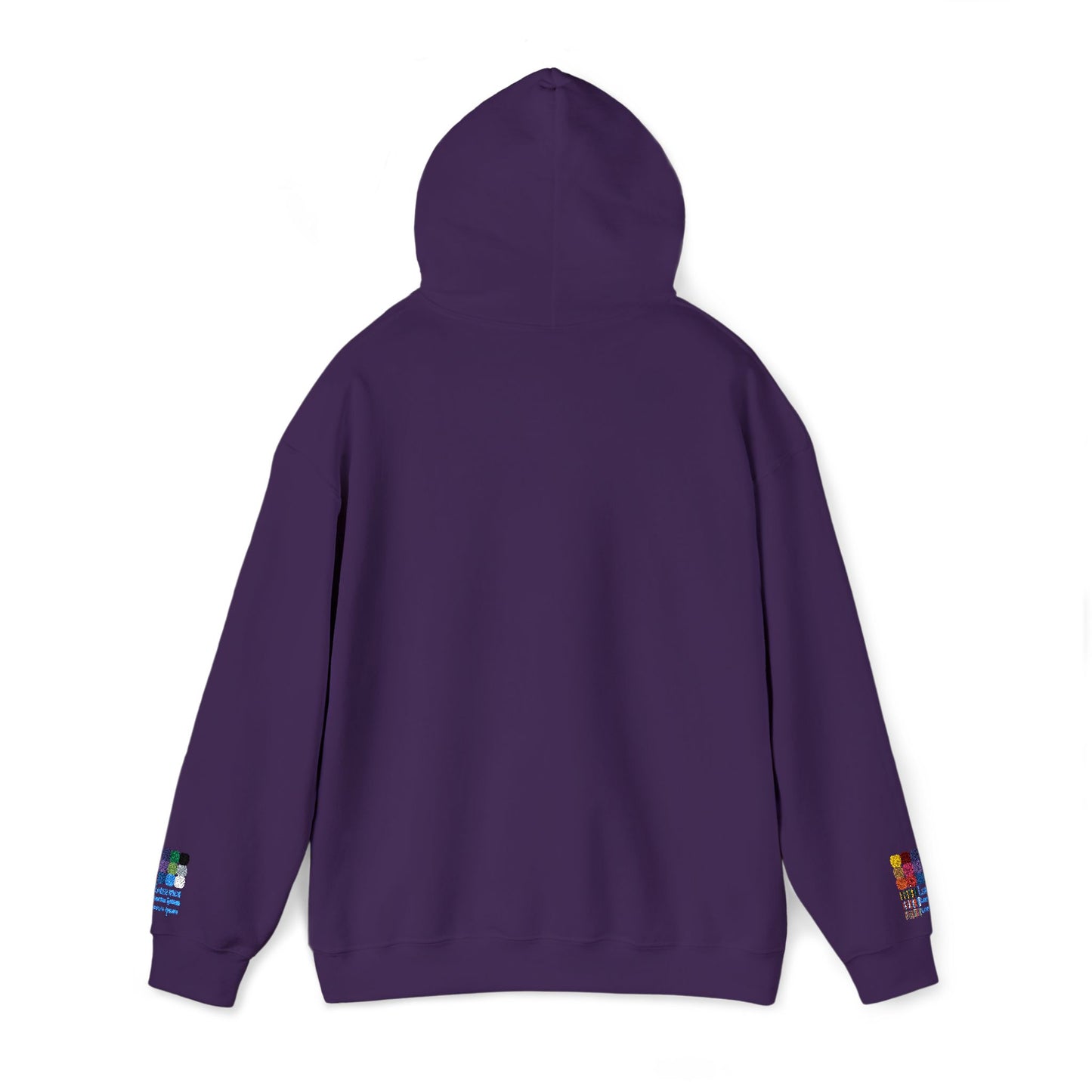 Floral Deer Chest Hoodie — Minimal Botanical Buck Graphic Sweatshirt