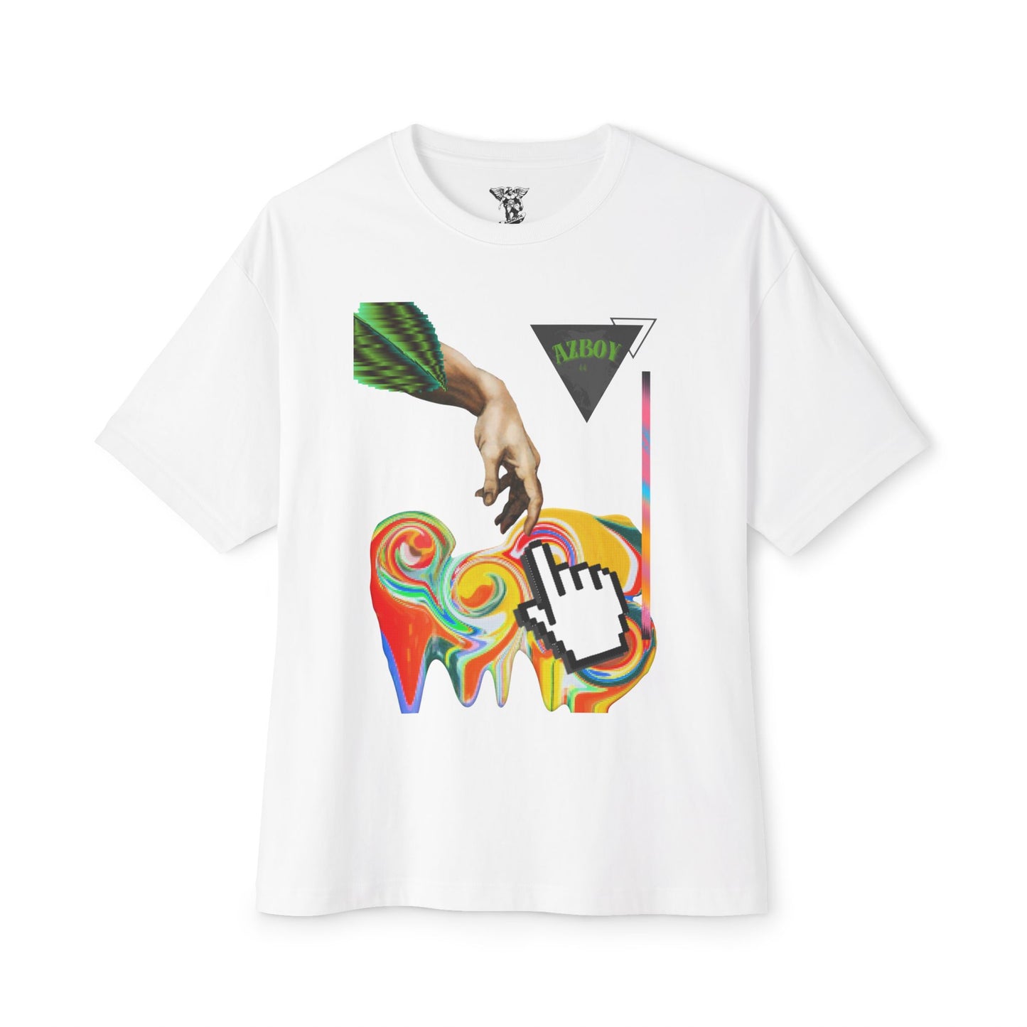 AZBOY44 artwork Oversized Boxy Tee