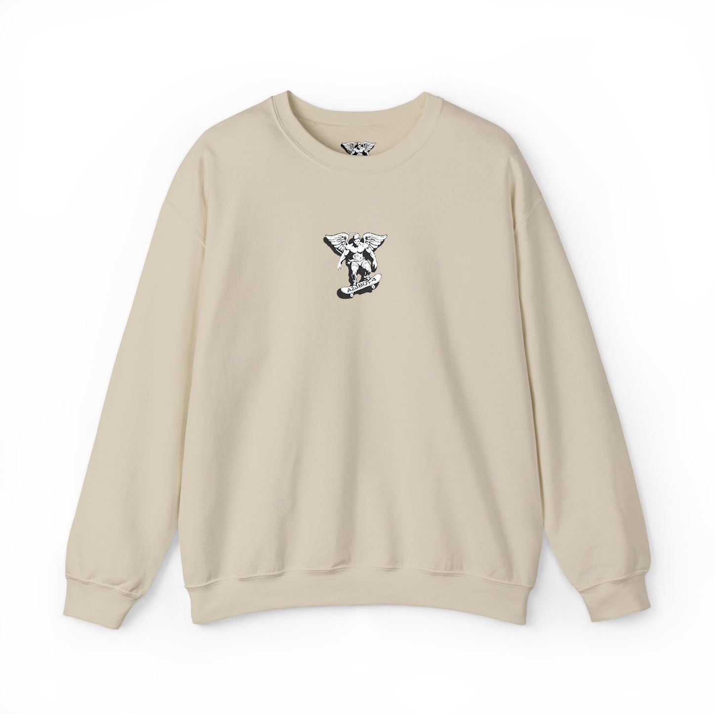 Floral Letter V Crewneck Sweatshirt – Minimal White Monogram Pullover