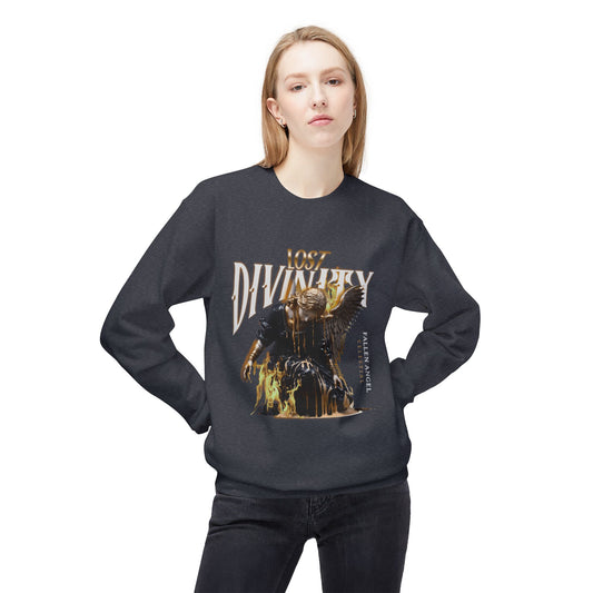 Fleece Sweatshirt - Stylish Unisex Graphic Design for Casual Outings and Cozy Evenings