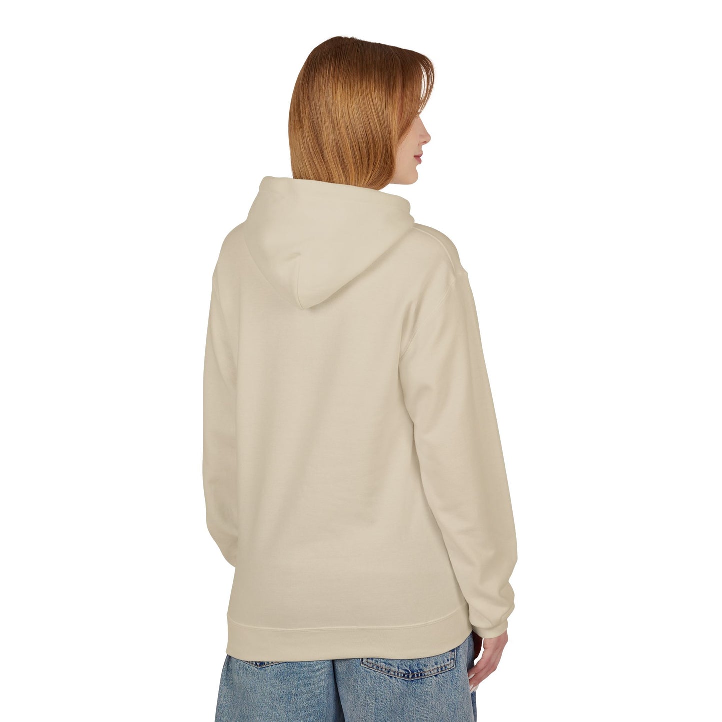 Graphic Fleece Hoodie - Winged Strength Design, Cozy Casual Wear for Him/Her