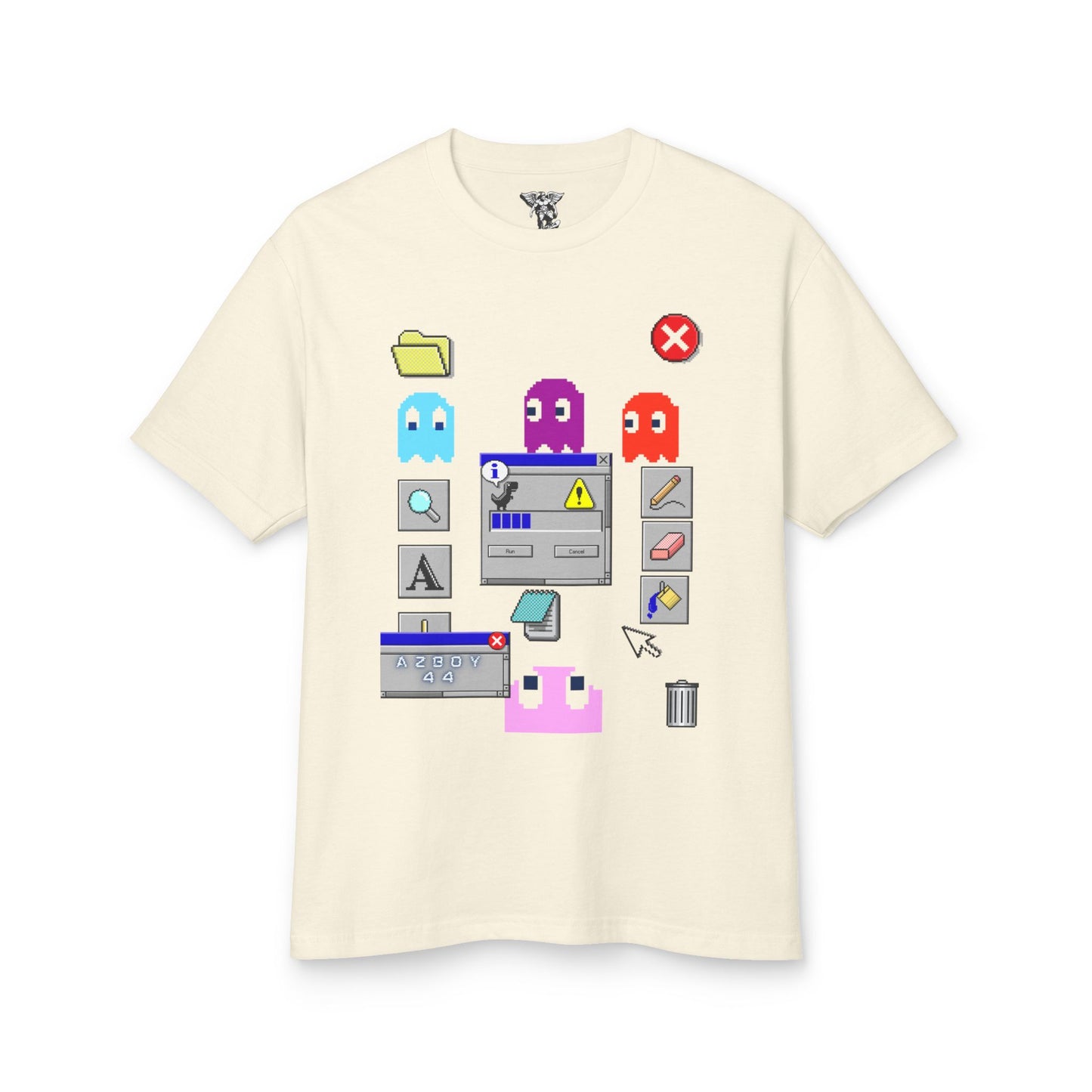 Retro Video Game Tee — Classic Gamer Heavyweight Cotton T-Shirt