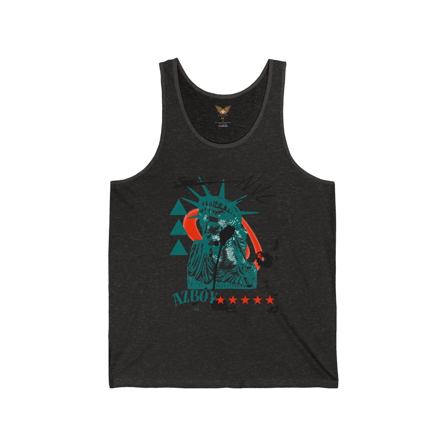 Vintage Statue of Liberty AZBOY Jersey Tank