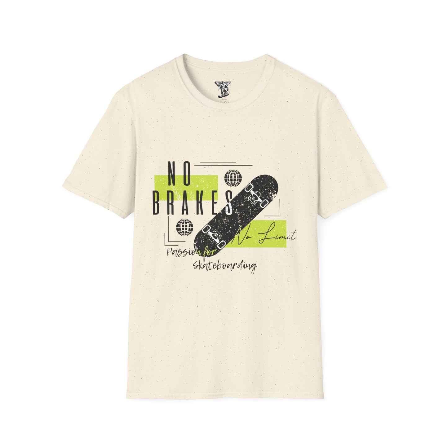 No Brakes Skateboarding T-Shirt