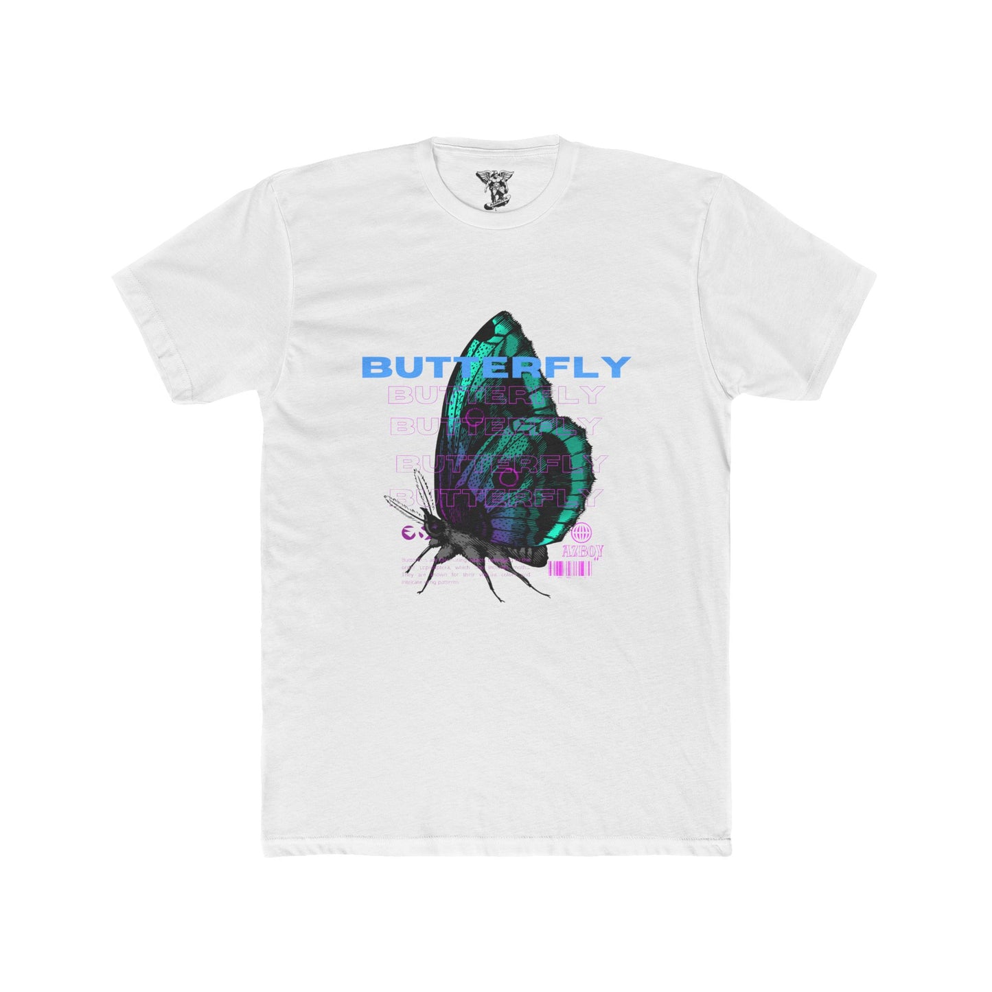 Butterfly Graphic Tee — AZBOY44 Unisex Cotton Crew