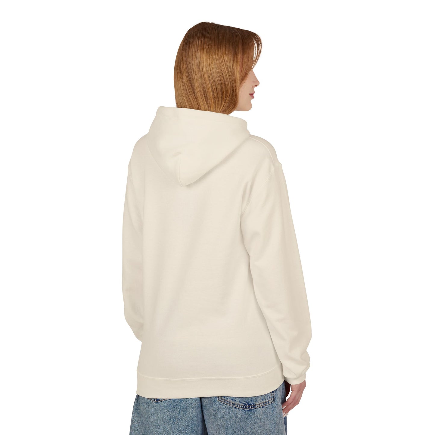 Butterfly Blue Artsy Fleece Hoodie