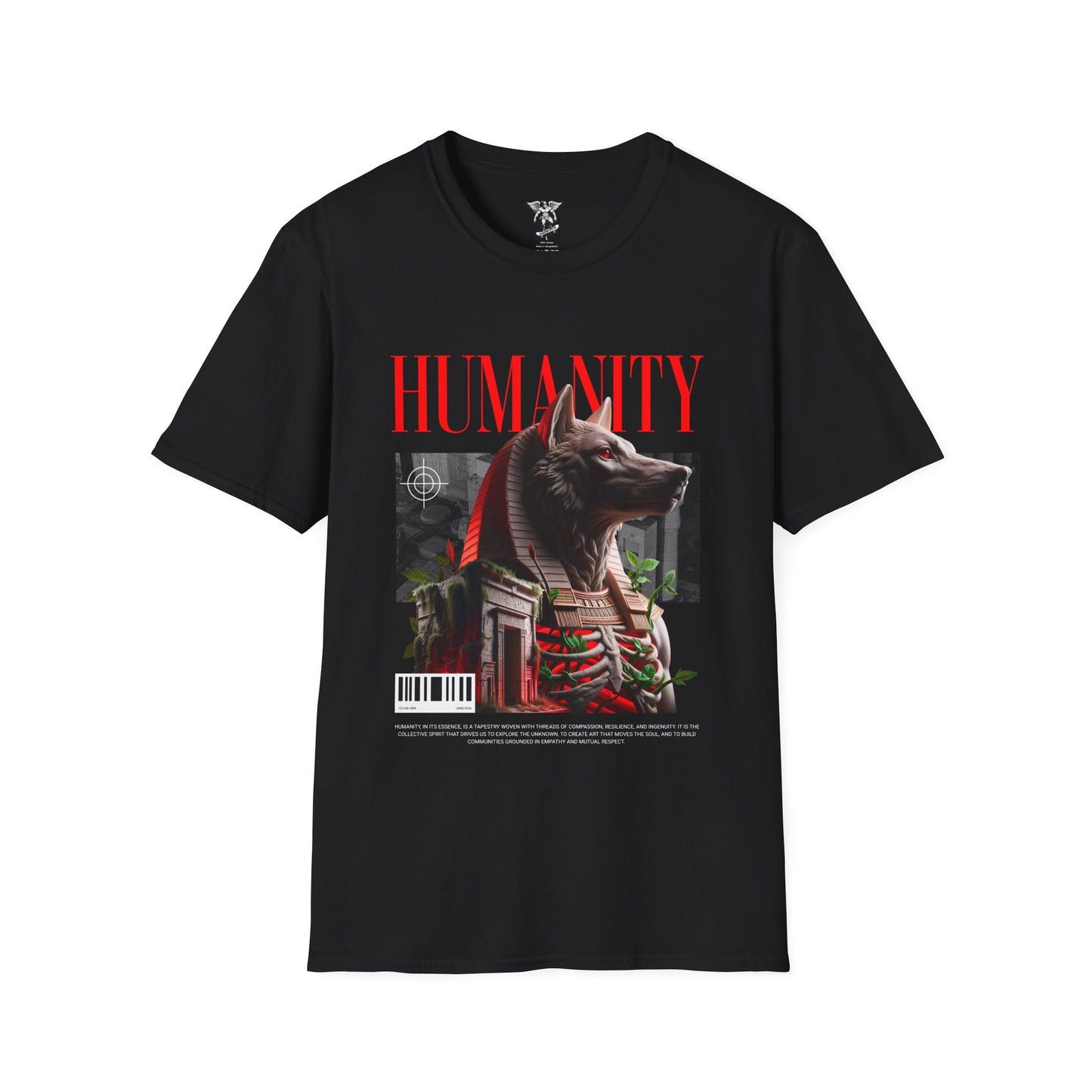 Humanity Graphic T-Shirt — "Azboy" Softstyle Tee