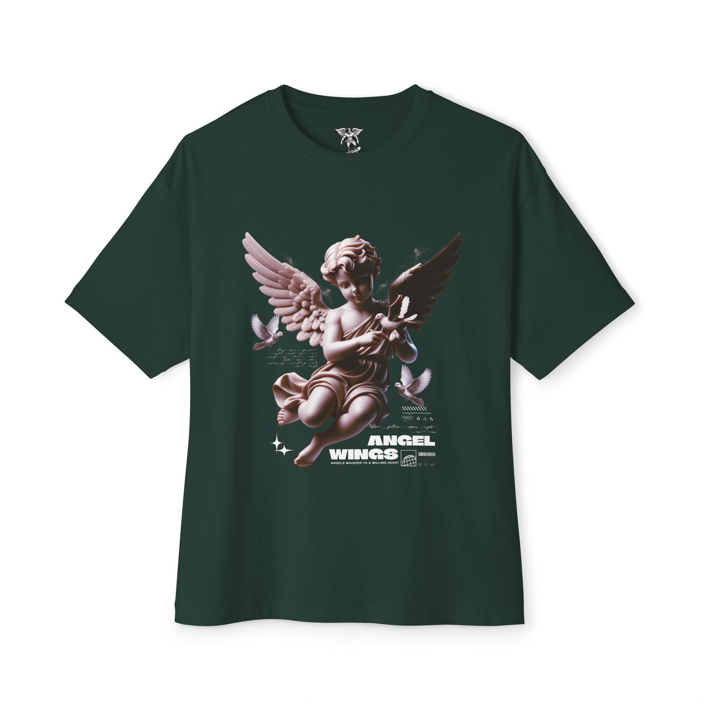 Angel Wings Oversized Tee