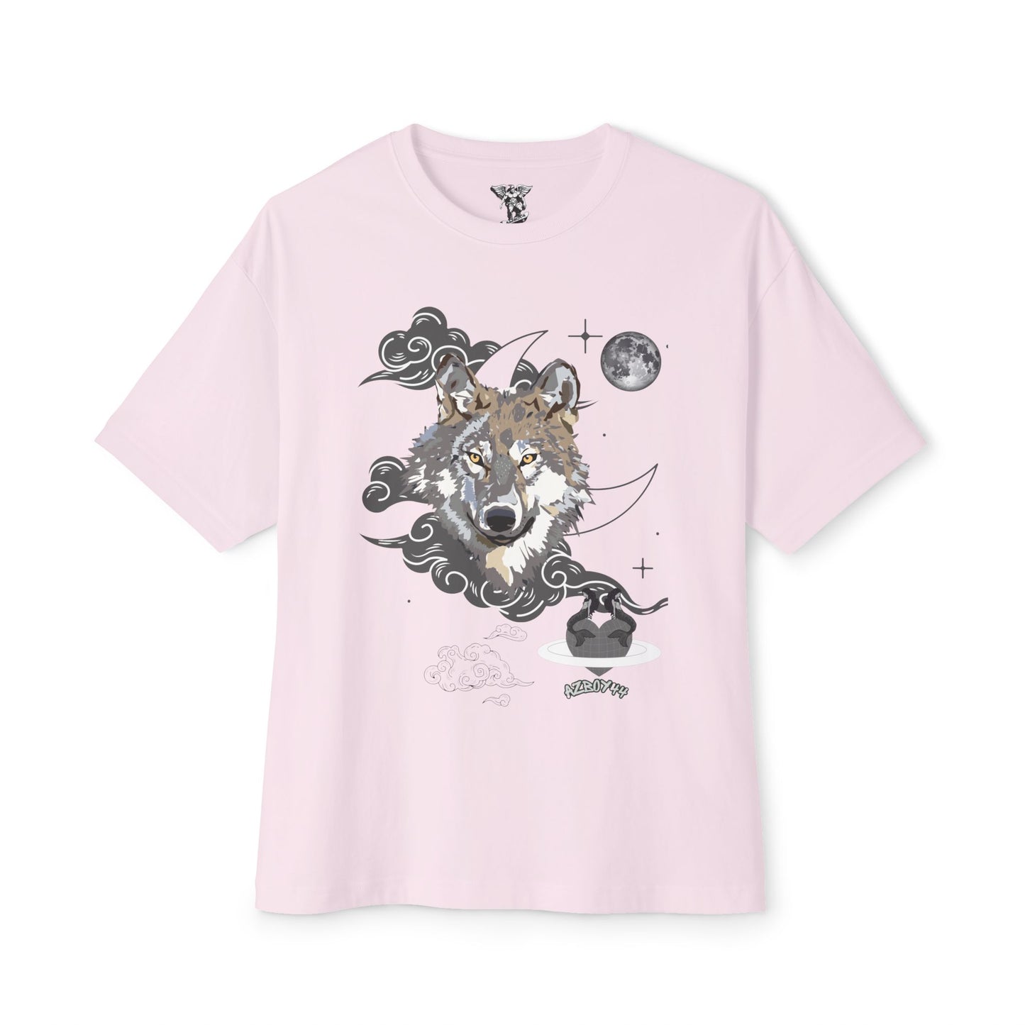 Wolf Moon Tee — Celestial Wolf Graphic Shirt