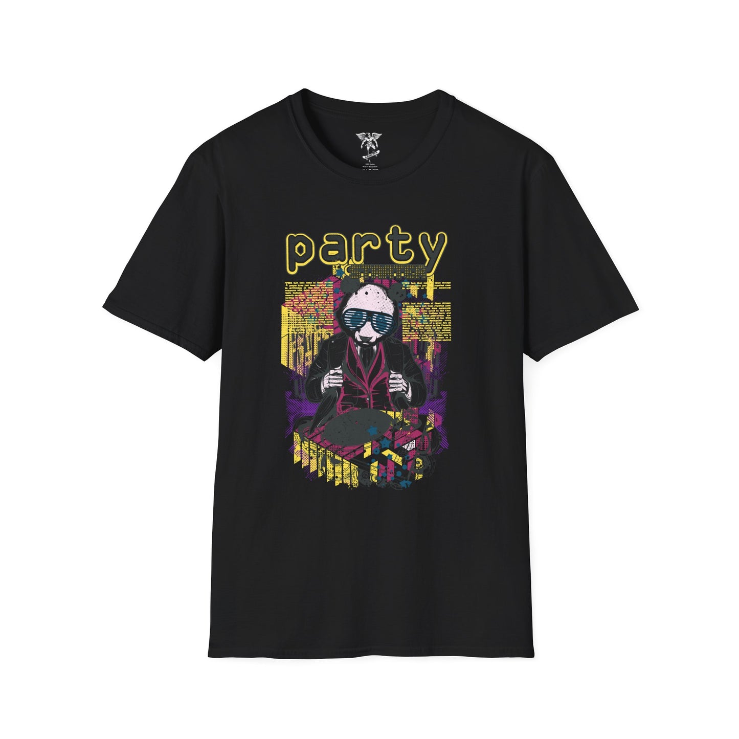 Party DJ Panda Graphic T-Shirt — Urban Streetwear Tee