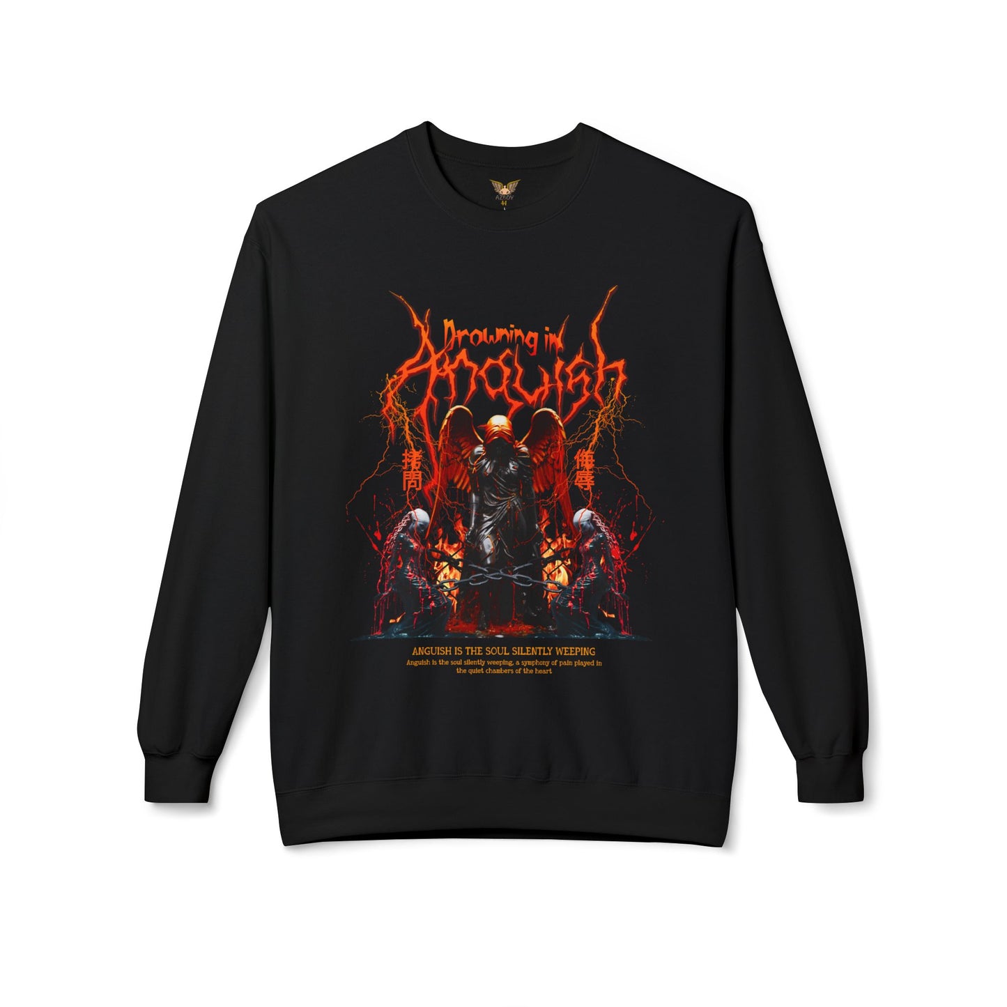 Drowning in Anguish Crewneck