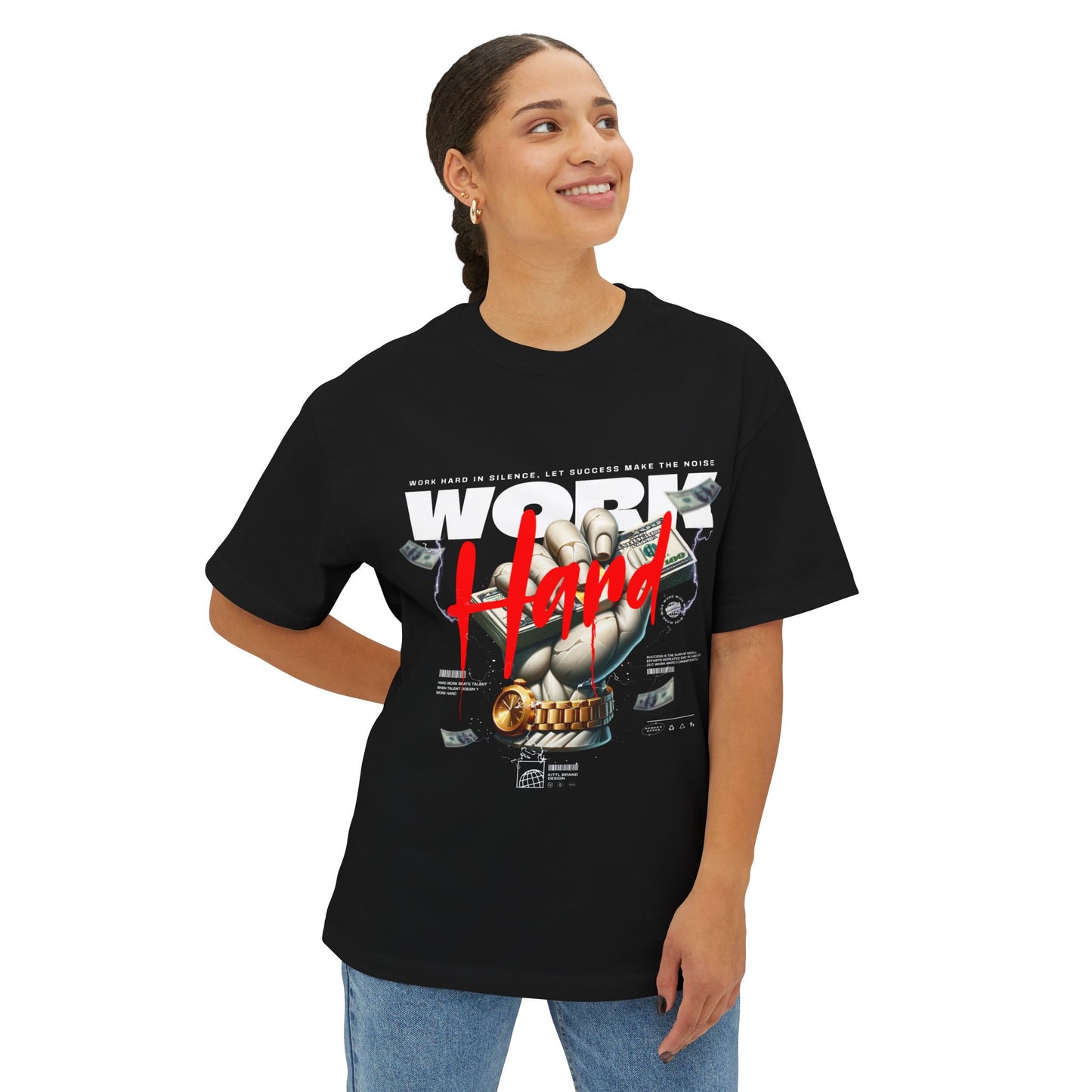 Motivational Oversized Tee