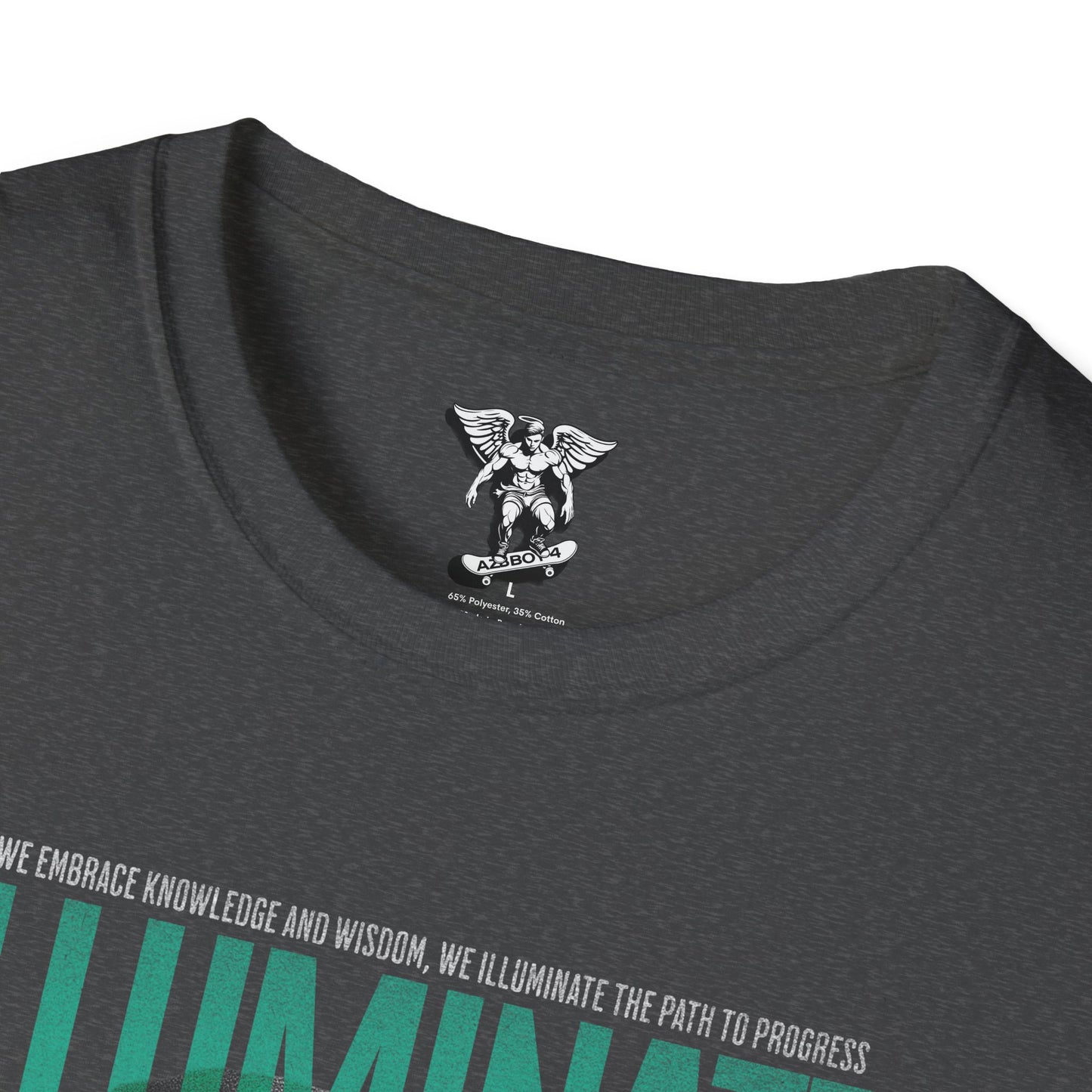 Illuminate Surfer Graphic T-Shirt — Coastal Surf & Skate Vibe