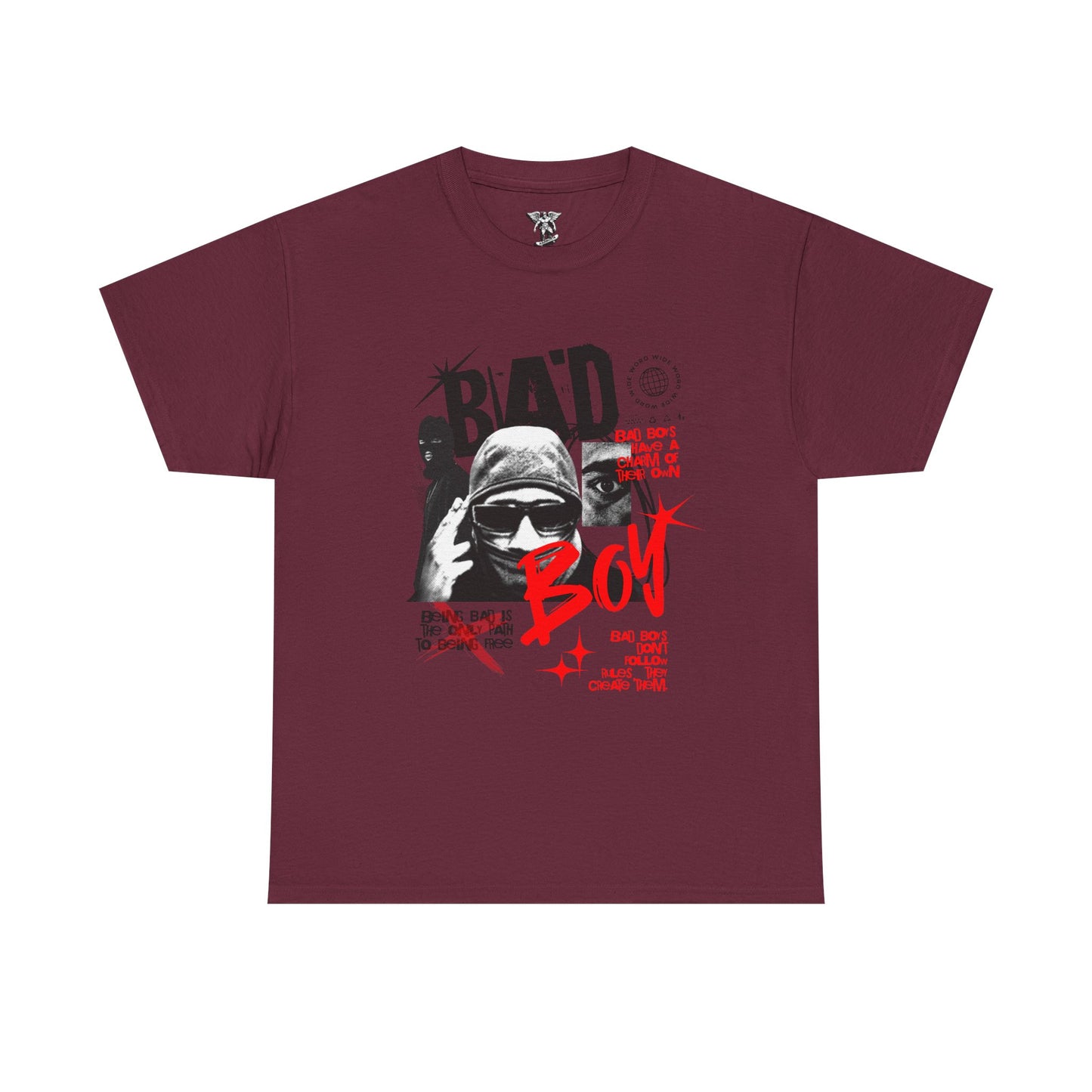 Bad Boy Graphic Tee — Retro Rebel Men's Tee