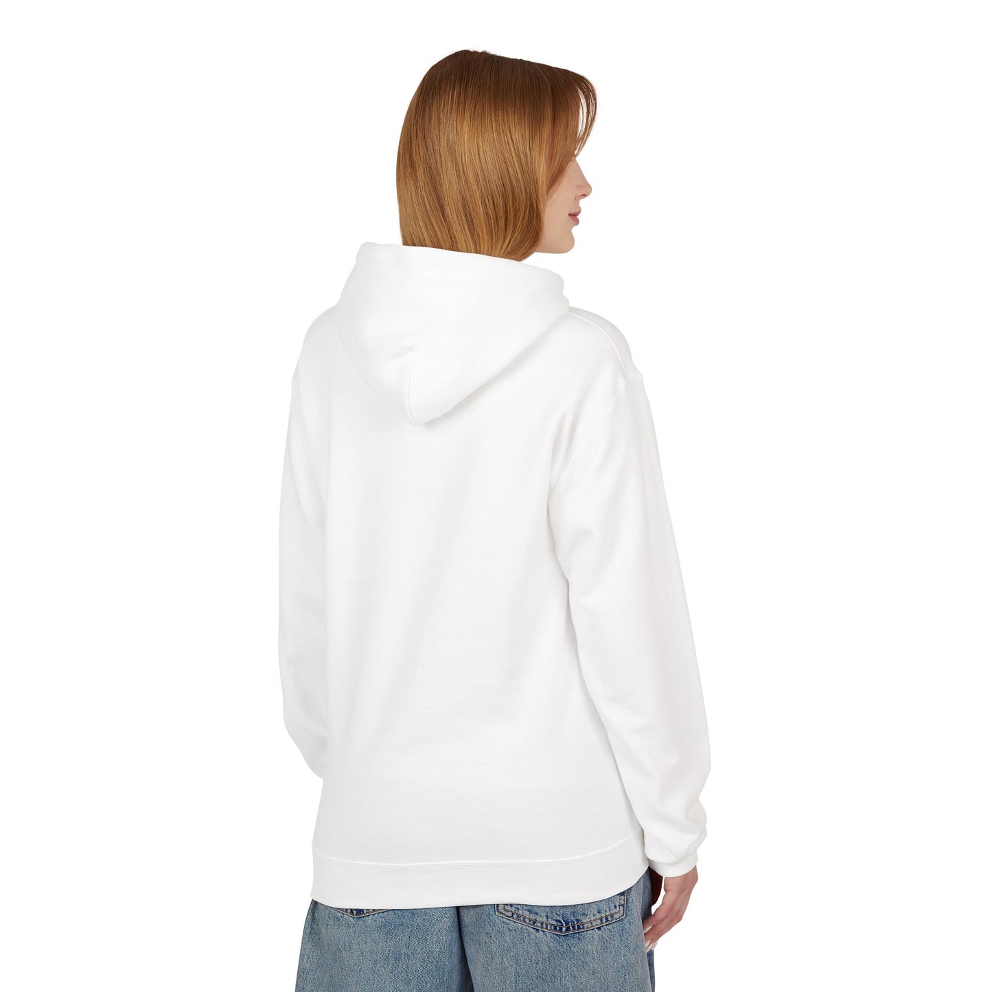 Butterfly Blue Artsy Fleece Hoodie