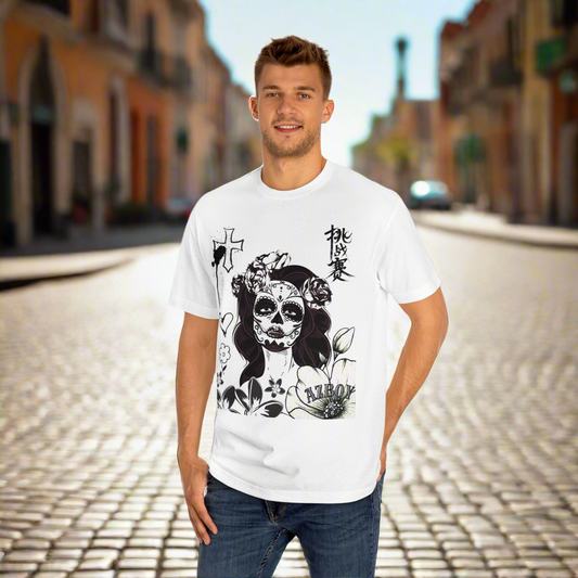 Day of the Dead Skull T-Shirt - Classic AZBOY Tee