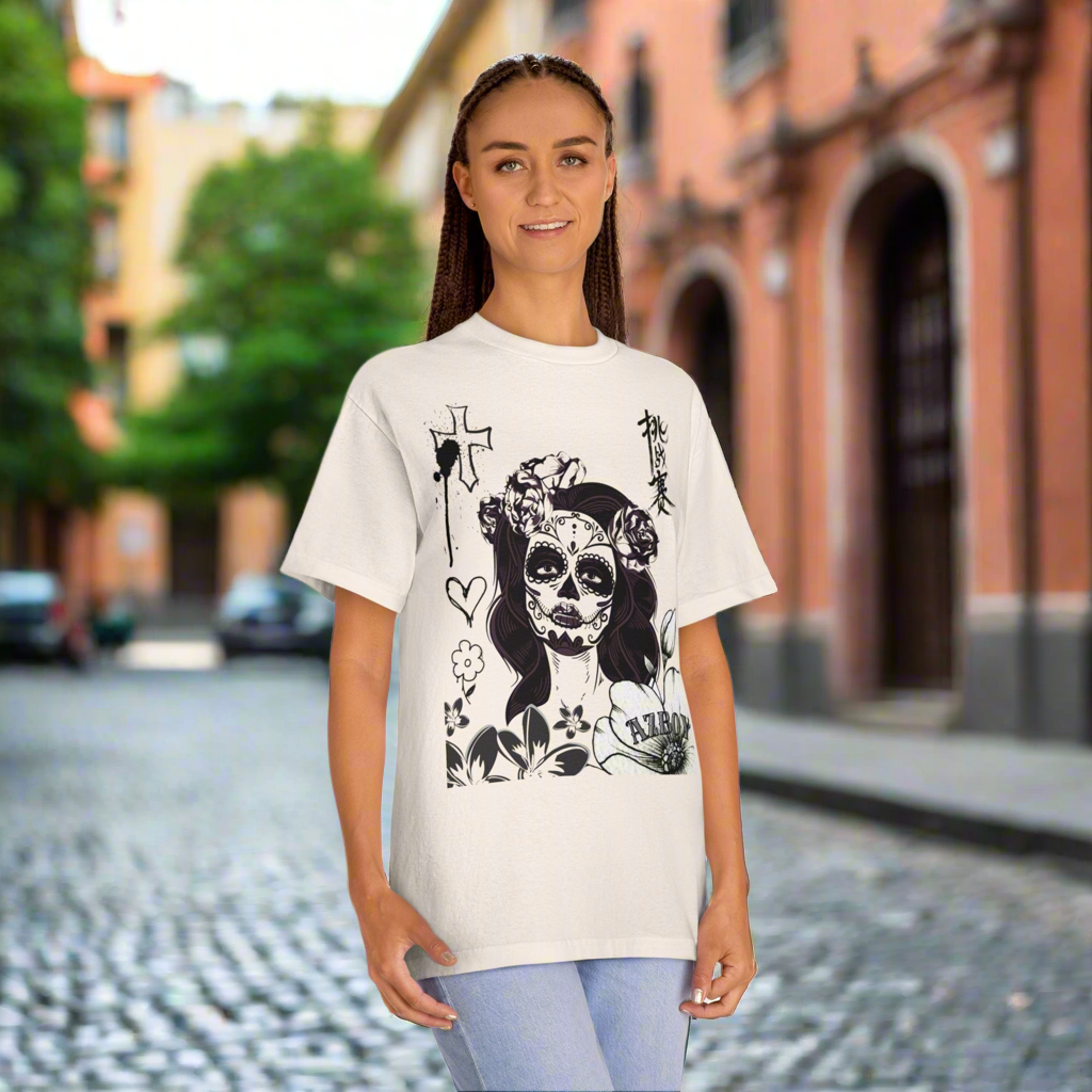 Day of the Dead Skull T-Shirt - Classic AZBOY Tee