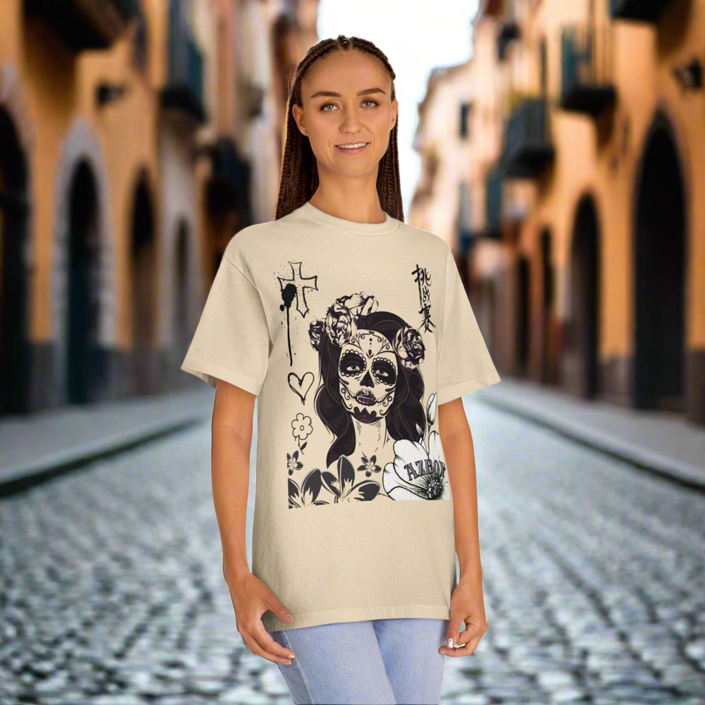 Day of the Dead Skull T-Shirt - Classic AZBOY Tee